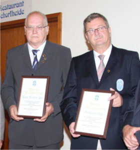 Hans Joachim Vogt (li) und Wolfgang Vogt (re)