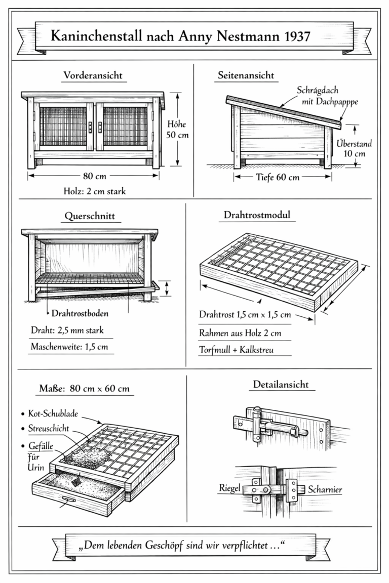 Stallbau und praktische Stallanlagen. A. Nestmann. Wahls TK 1937. Grafik 2